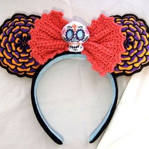 Dia de los muertos Crochet Disney Parks ears